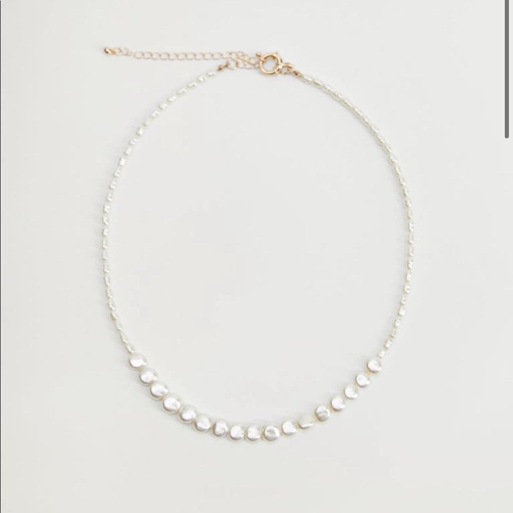 NWOT Mango Pearl Necklace